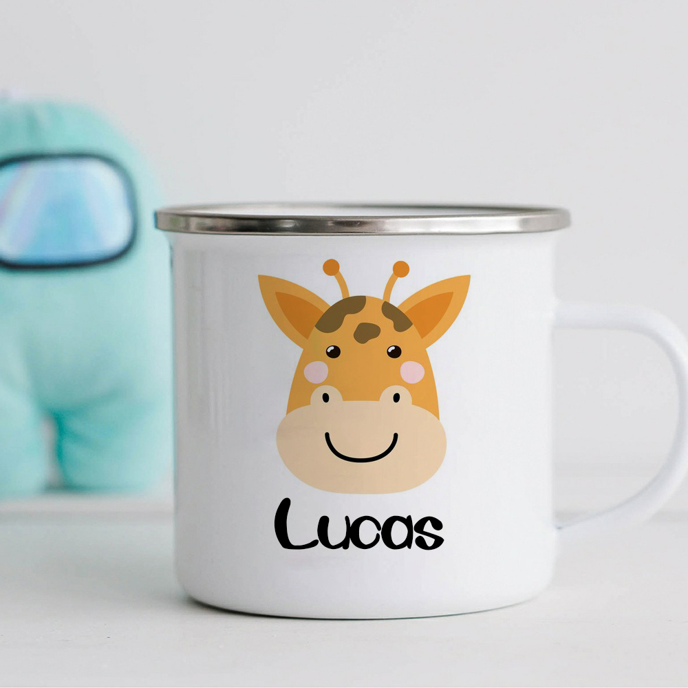 Personalised 12oz Animal Mugs for Kids  | KidMug10