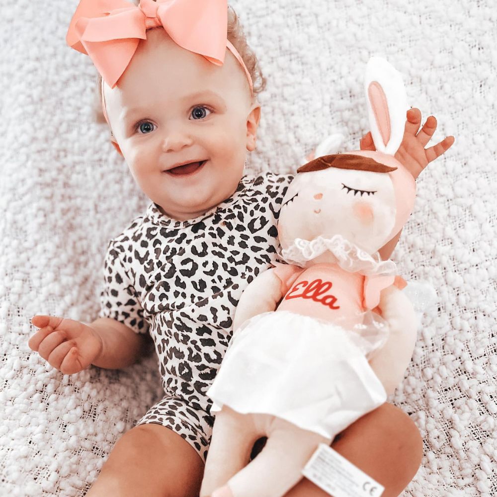 Personalized Kid's Bunny Angel with Bag | DEGMine19