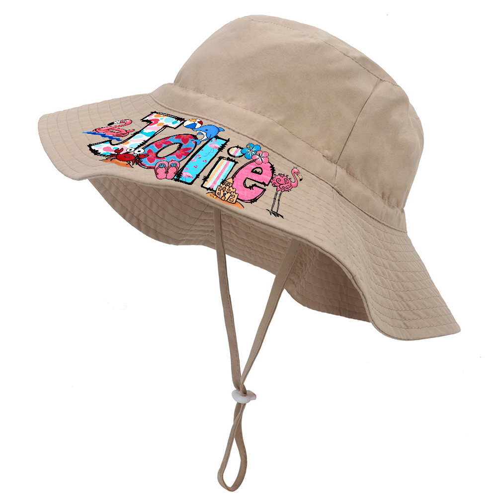 Personalized Cute Design Summer Bucket Hat for Comfort & Unique | CWBeach208