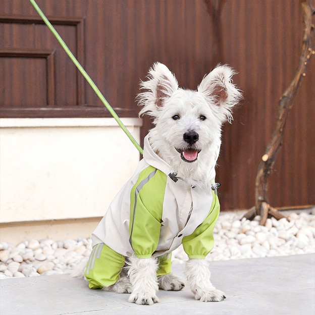 Personalized Pet Waterproof Raincoat with Hood | BKPet366
