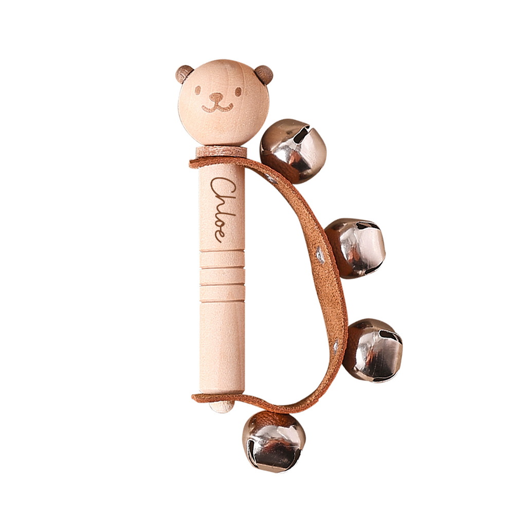 Personalized Wooden Baby Montessori Music Toy | CWToy175