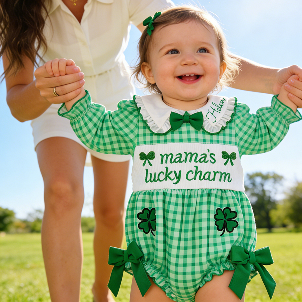 Personalized St. Patrick's Day Baby Outfit Set | CWBaby414