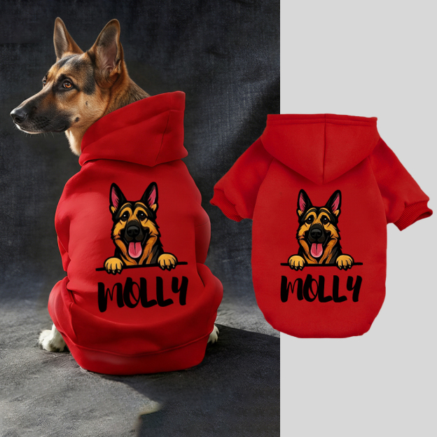 Personalized Funny Pet Portrait Hoodie | BKPet415