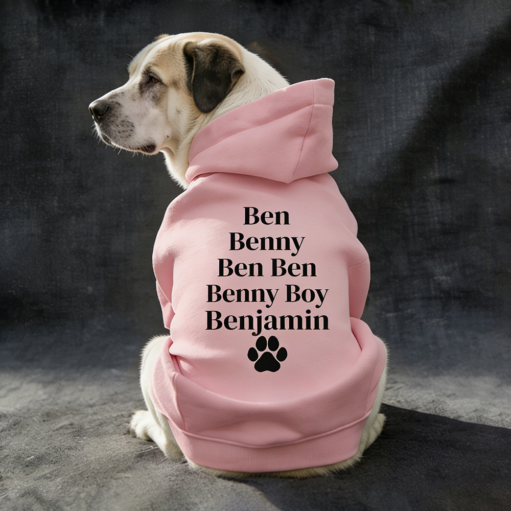 Personalized Pet Cozy Nickname Hoodie | BKPet418