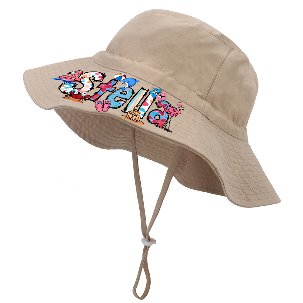 Personalized Cute Design Summer Bucket Hat for Comfort & Unique | CWBeach208