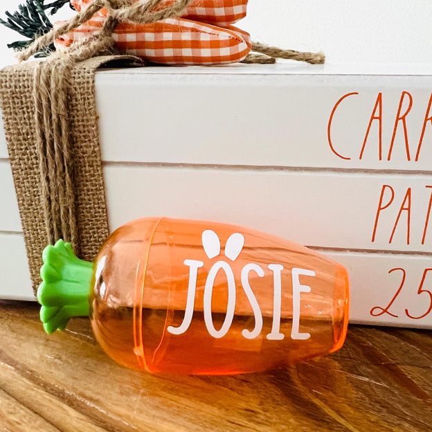 Personalized Easter Carrot Treat Holder | CWEaster95