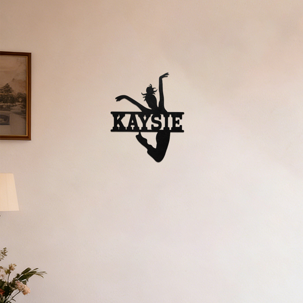 Personalized Dance Kid's Bedroom Door Sign | CWBaby445