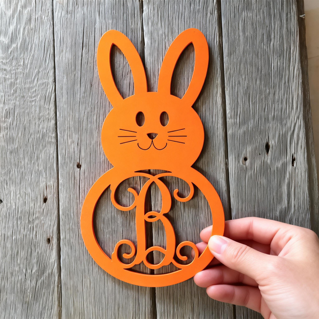 Personalized Bunny Kid's Bedroom Door Sign | CWBaby447