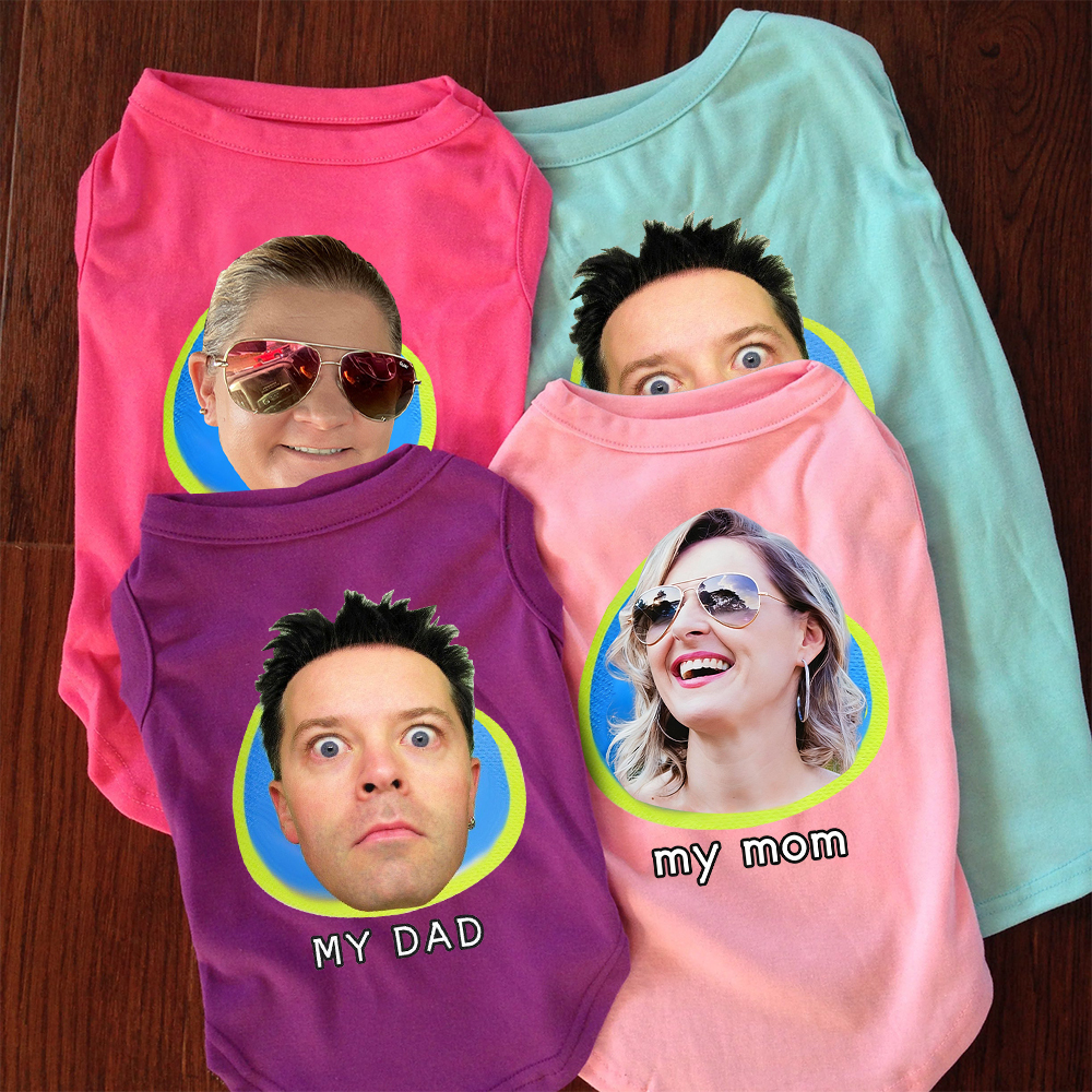 Personalized Funny Photo Pet Shirt | BKPet441