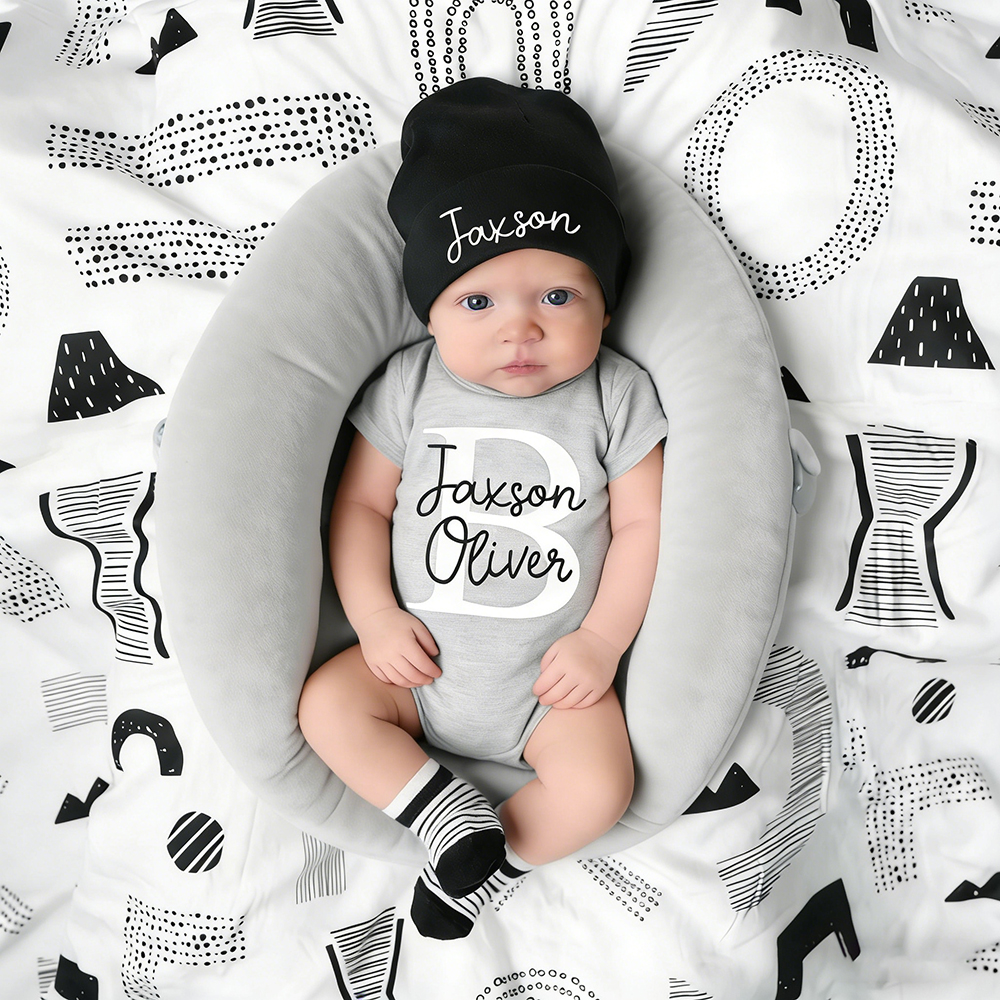 Personalized Baby Coming Home Outfits Set | CWBaby456