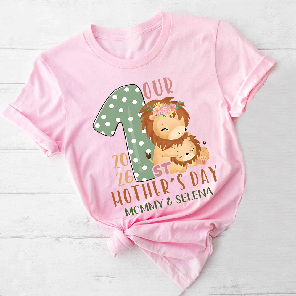 Personalized First Mother's Day Mommy and Baby Outfit | CWFamily132
