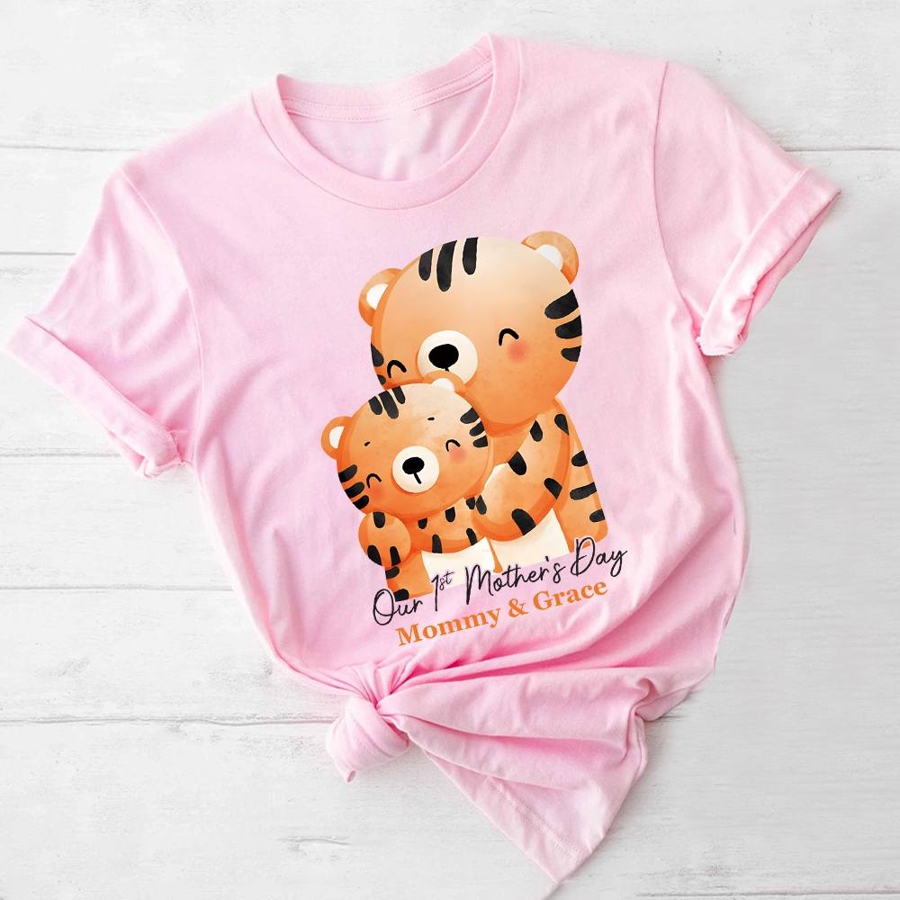 Personalized First Mother's Day Mommy and Baby Outfit | CWFamily147