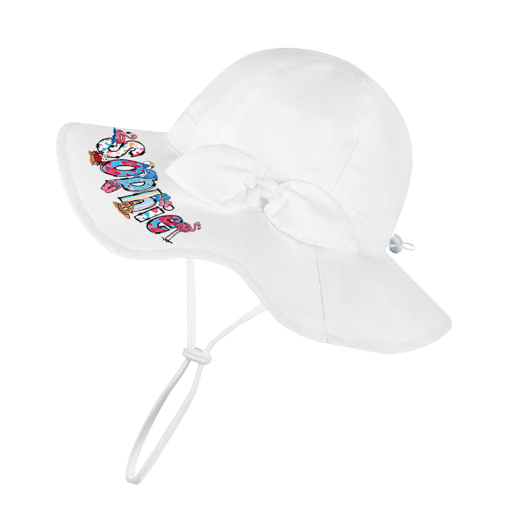 Personalized Lovely Bowknot Bucket Hat for Comfort & Unique | CWBeach226