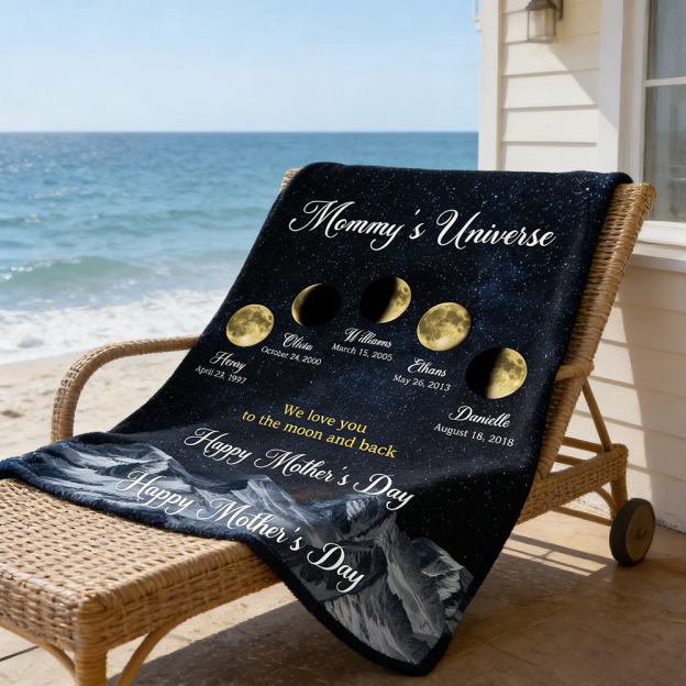 Personalized Lovely Kid Blanket for Comfort & Unique | BKKid190