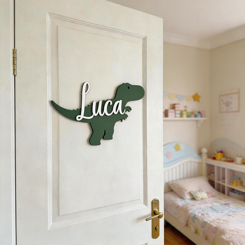 Personalized Kid's Bedroom Decoration Door Sign | CWBaby484