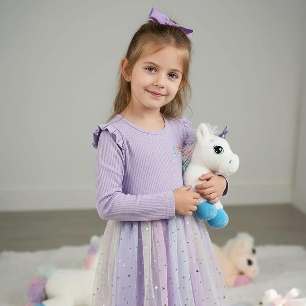 Personalized Kid's Lovely Soft Plush Unicorn Toy | CWToy188