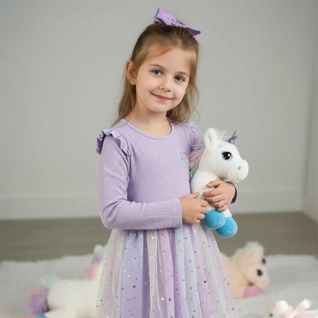 Personalized Kid's Lovely Soft Plush Unicorn Toy | CWToy188