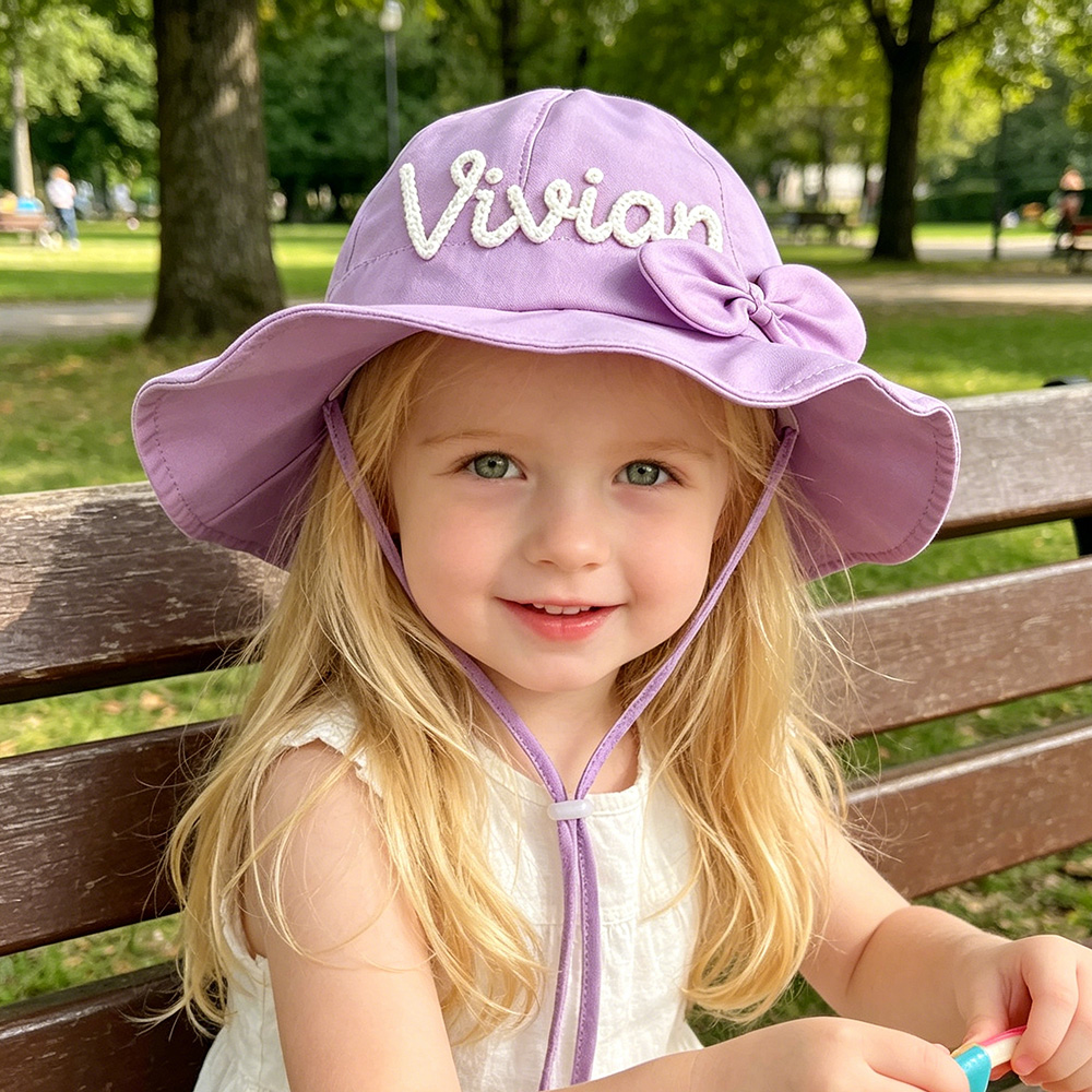 Personalized Lovely Baby Summer Bucket Hat | CWBeach242