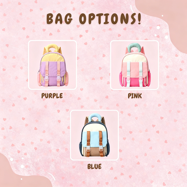 Personalized Embroidery Nylon Kid's Backpack | CWPack359