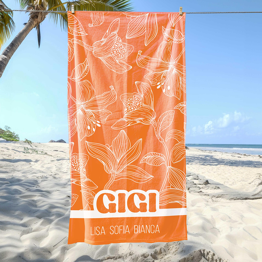 Personalized Grandma Towel for Summer & Beach | CWTowel197