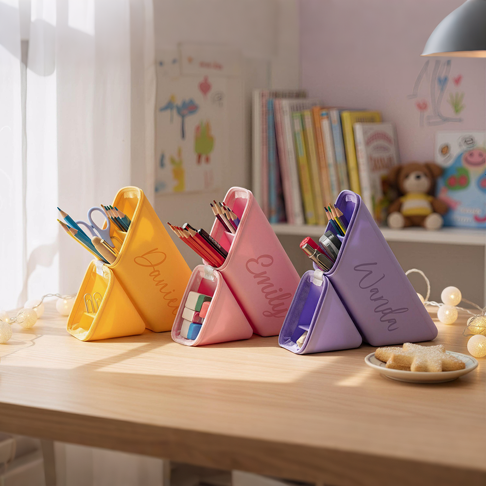 Personalized Kids Soft Silicone Stationery Case | CWPack373