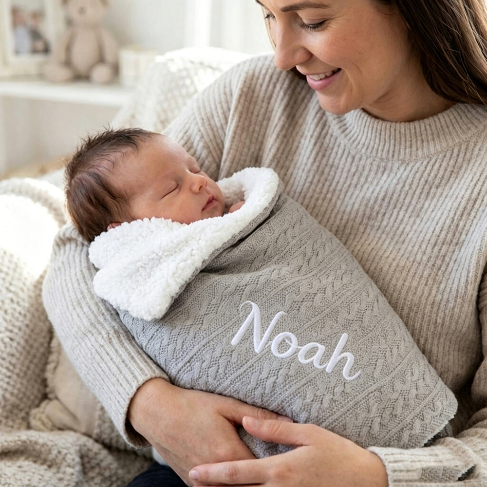 Personalized Lovely Kid Blanket for Comfort & Unique | CWbaby15