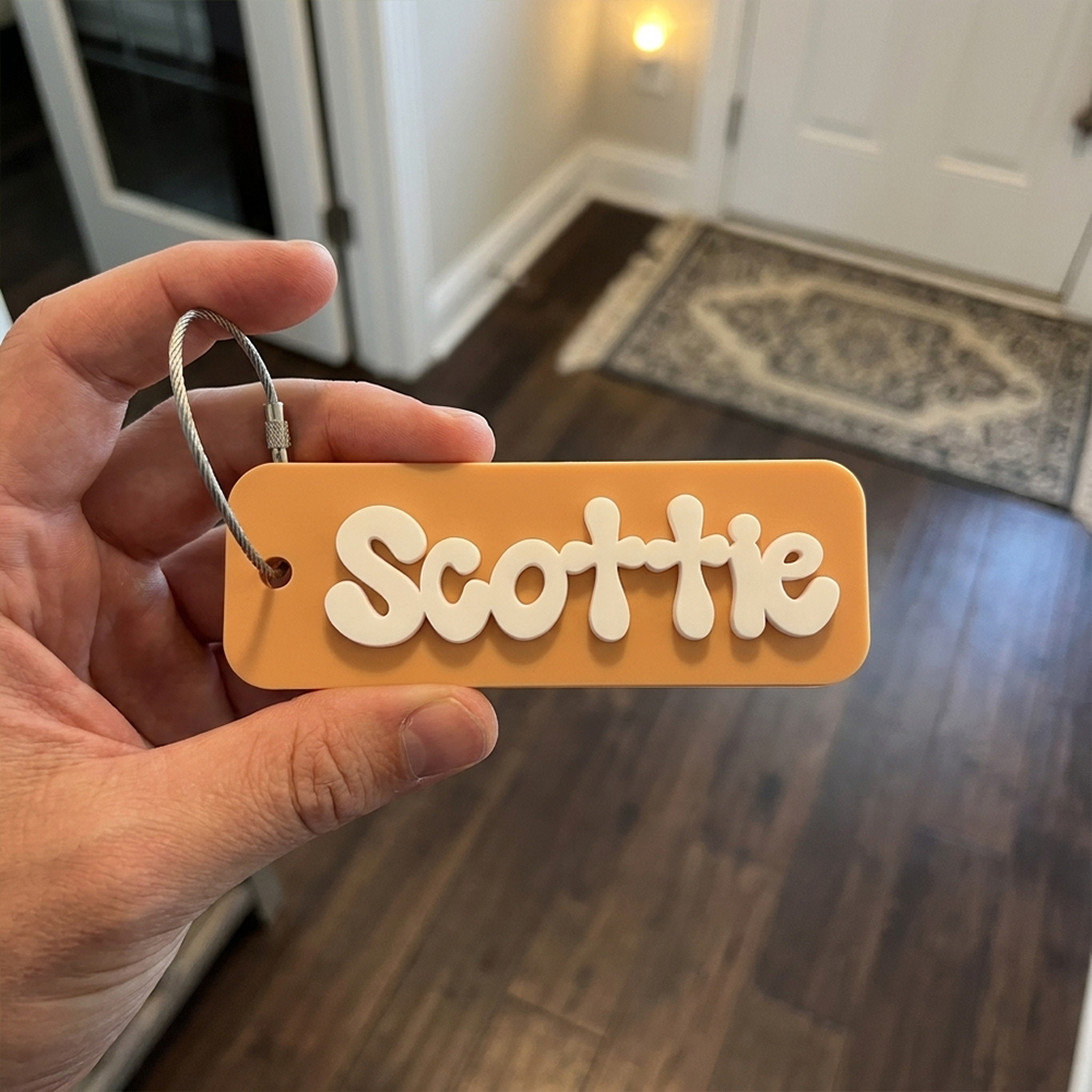 Personalized 3D Kid's Backpack Lunch Box Luggage Tags | CWGift19