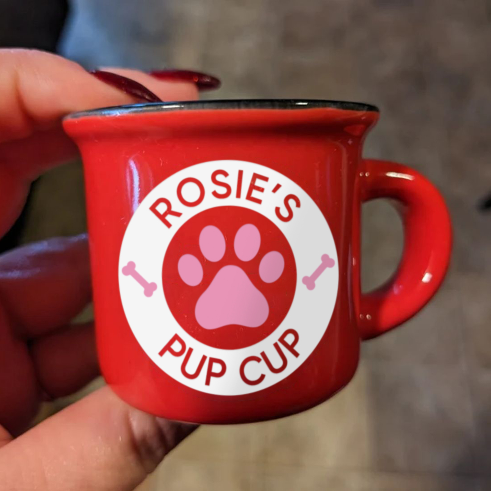 Personalized Pet Reusable Pup Cup Mug  | BKPet543