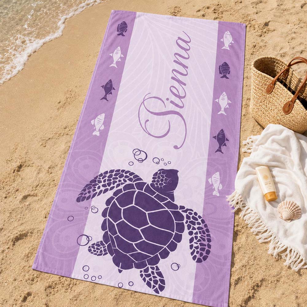Personalized Lovely Kid Towel for Summer & Beach | CWTowel199