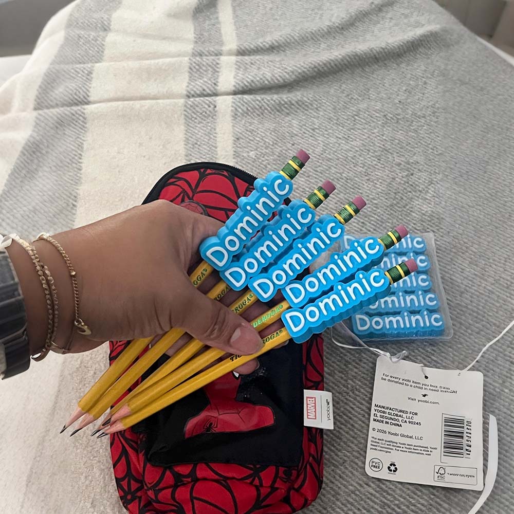 Personalized 3D Printed Kids Pencil Toppers | CWGift77