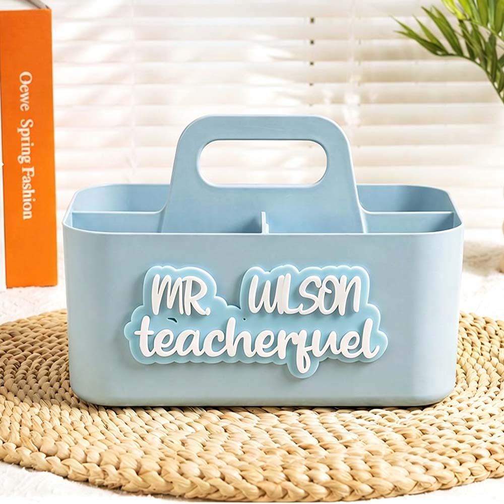 Personalized 3D Printed Teacher Desk Organiser | CWTeach15