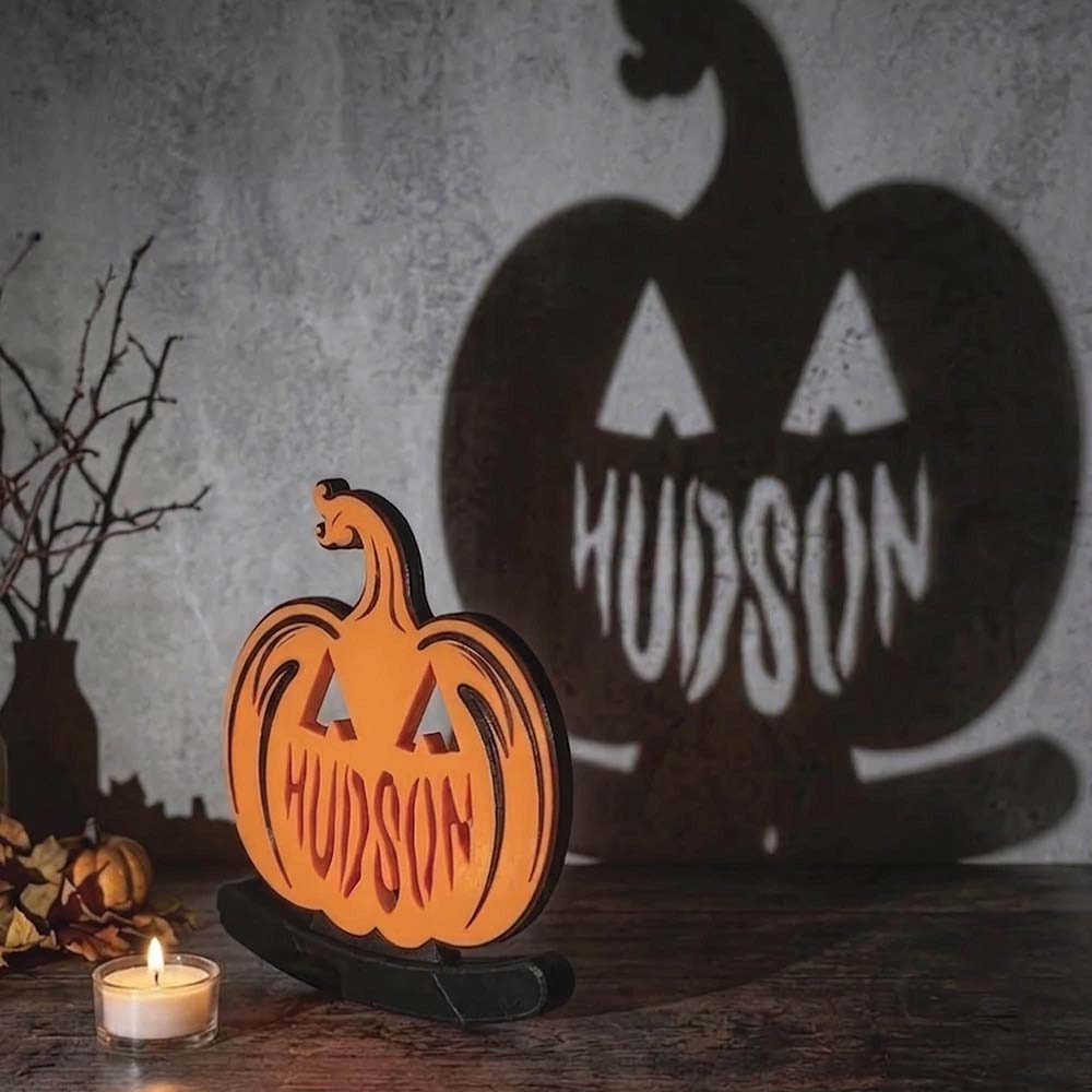 Personalized Halloween Style Name Wobble Figure | CWHalloween112