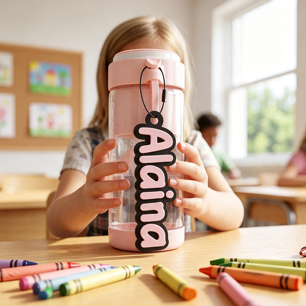 Personalized 3D Printed Name Tag | CWGift85