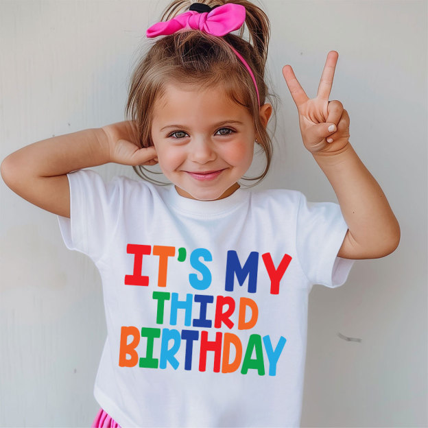 Personalized My First Birthday T-Shirt | inBirth24