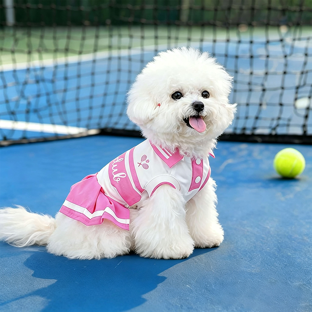 Personalized Cute Pet Tennis Dress | BKPet568