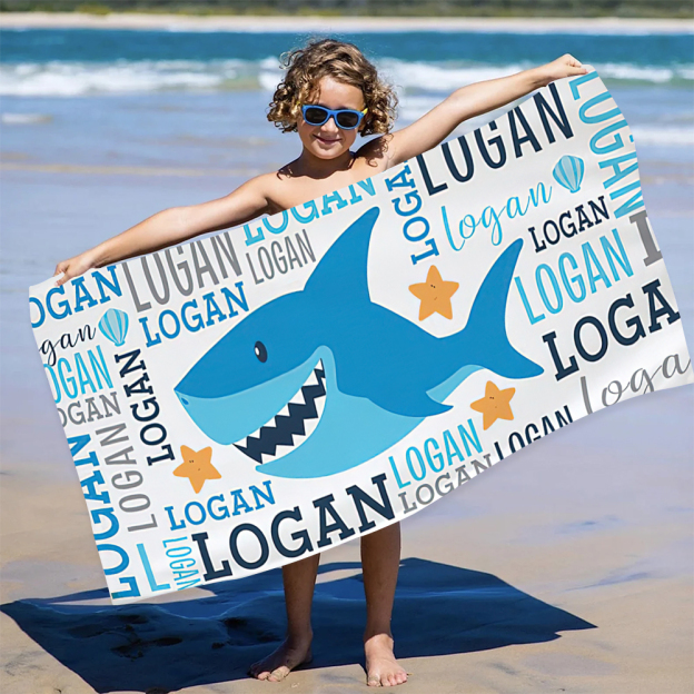 Personalized Lovely Kid Towel for Summer & Beach | CWTowel127