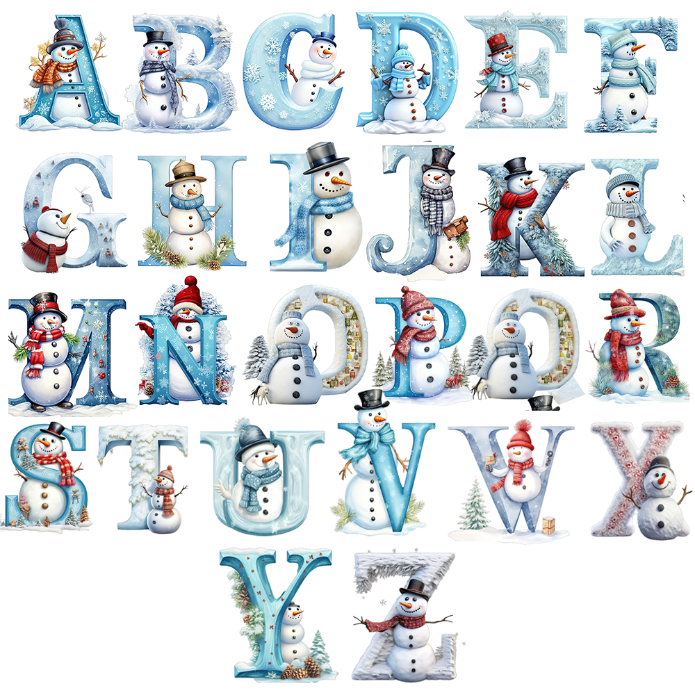 Personalized Christmas Monogram Ornaments Decoration | MCGift5708