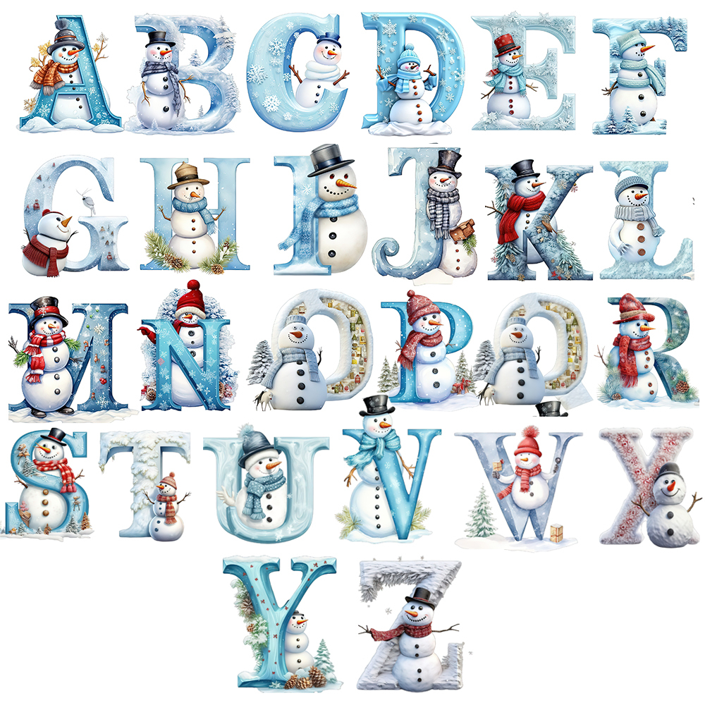 Personalized Christmas Monogram Ornaments Decoration | MCGift5708