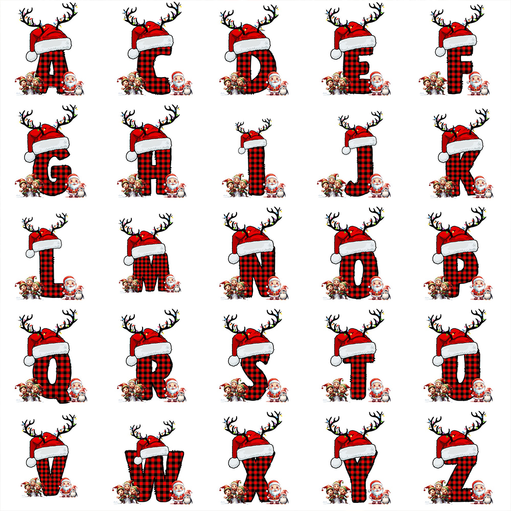 Personalized Christmas Monogram Ornaments Decoration | MCGift5709