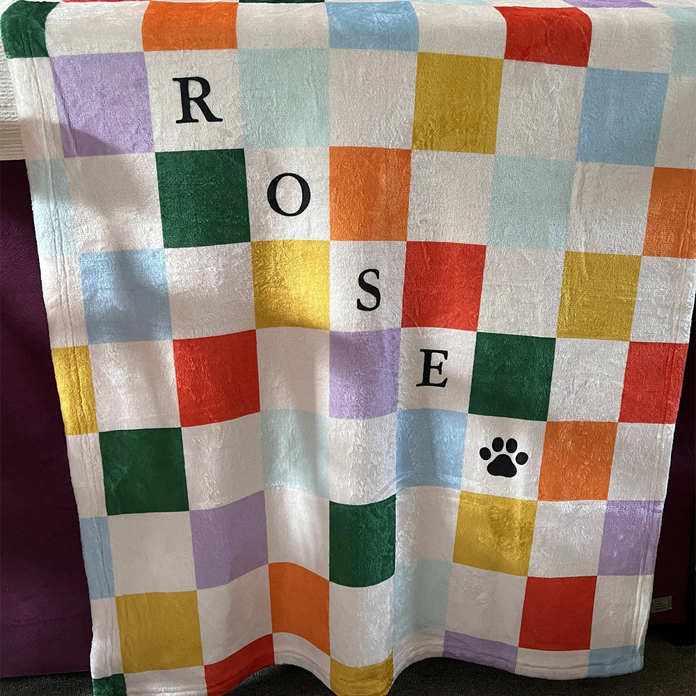 Personalized Lovely Pet Blanket for Comfort & Unique | BKPet116