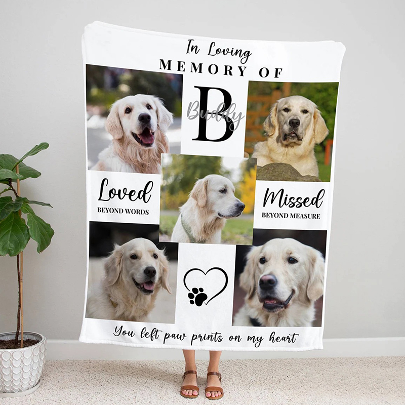 Personalized Lovely Pet Blanket for Comfort & Unique | BKPet117