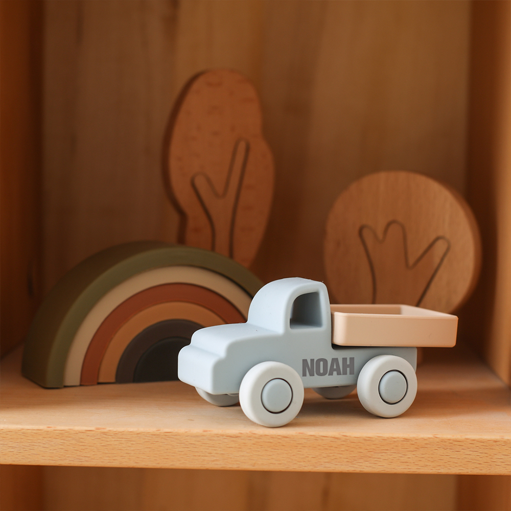 Personalized Kid Silicone Plane and Car Toy | CWToy99