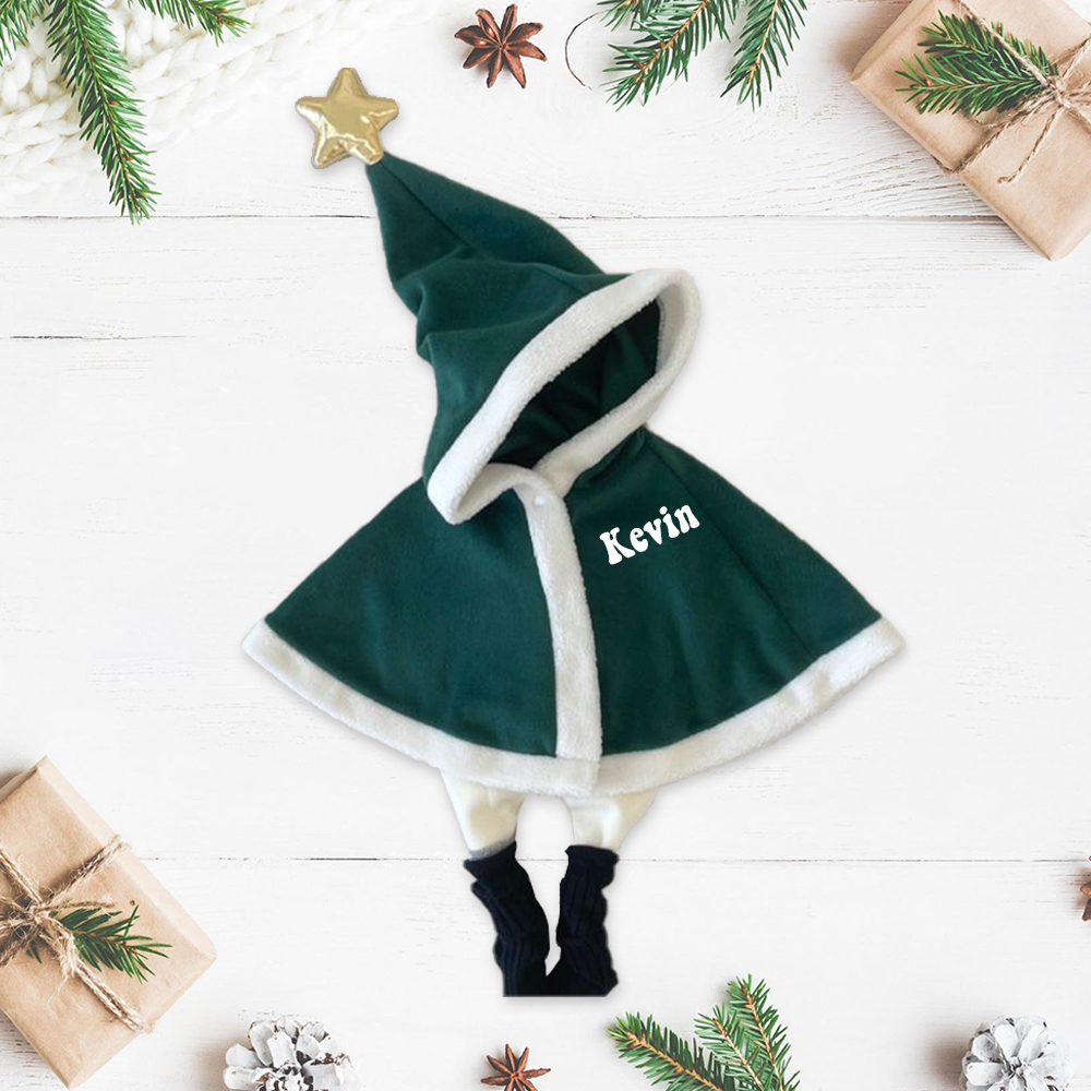 Personalized Warm Baby Christmas Cloak | MCGift104