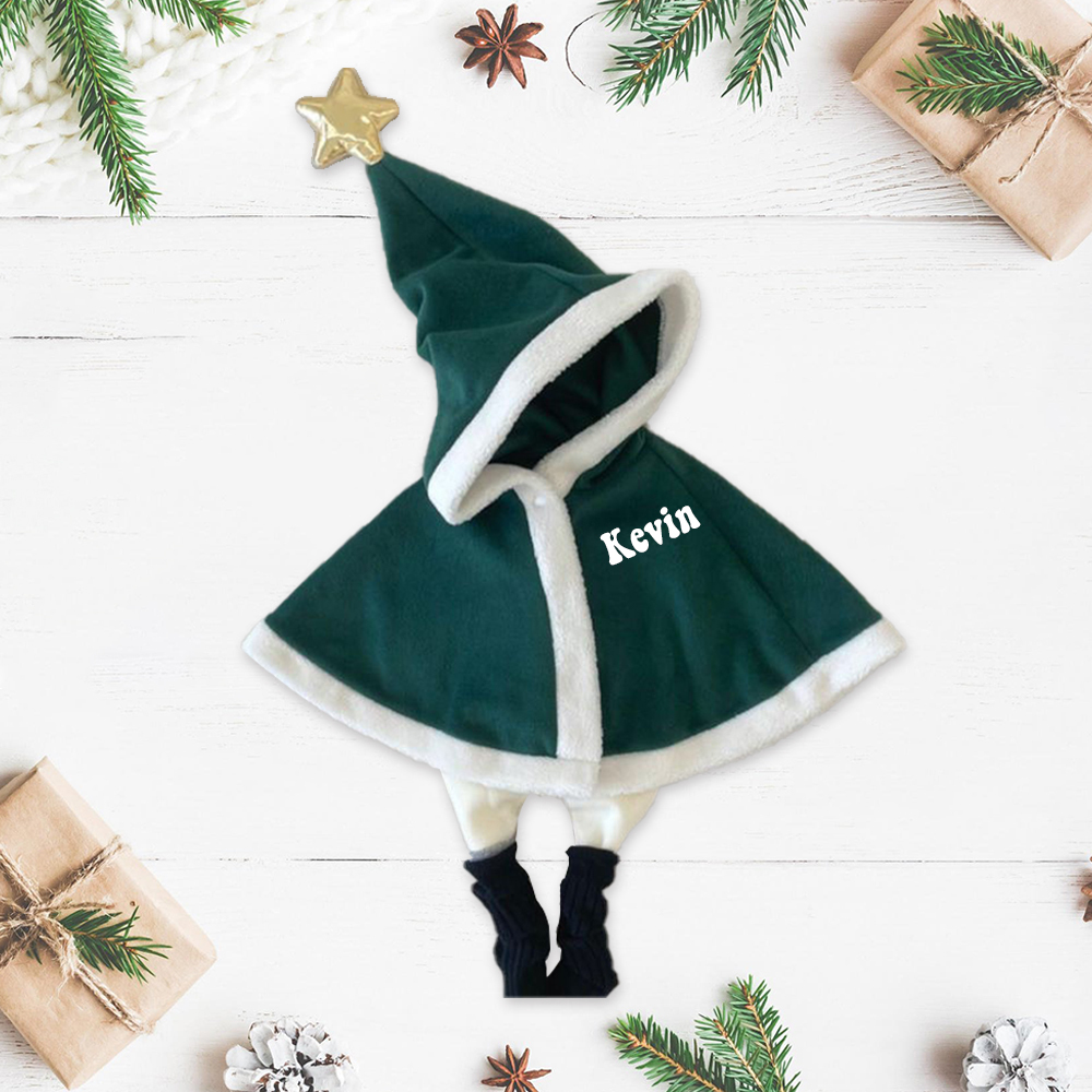 Personalized Warm Baby Christmas Cloak | MCGift104