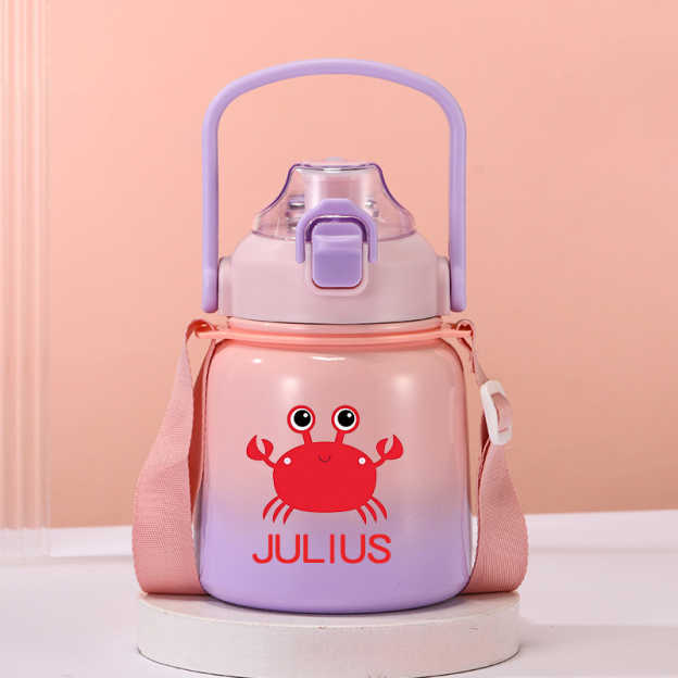 Personalised Stainless Steel 24oz Kid Water Bottles | YouBottle36