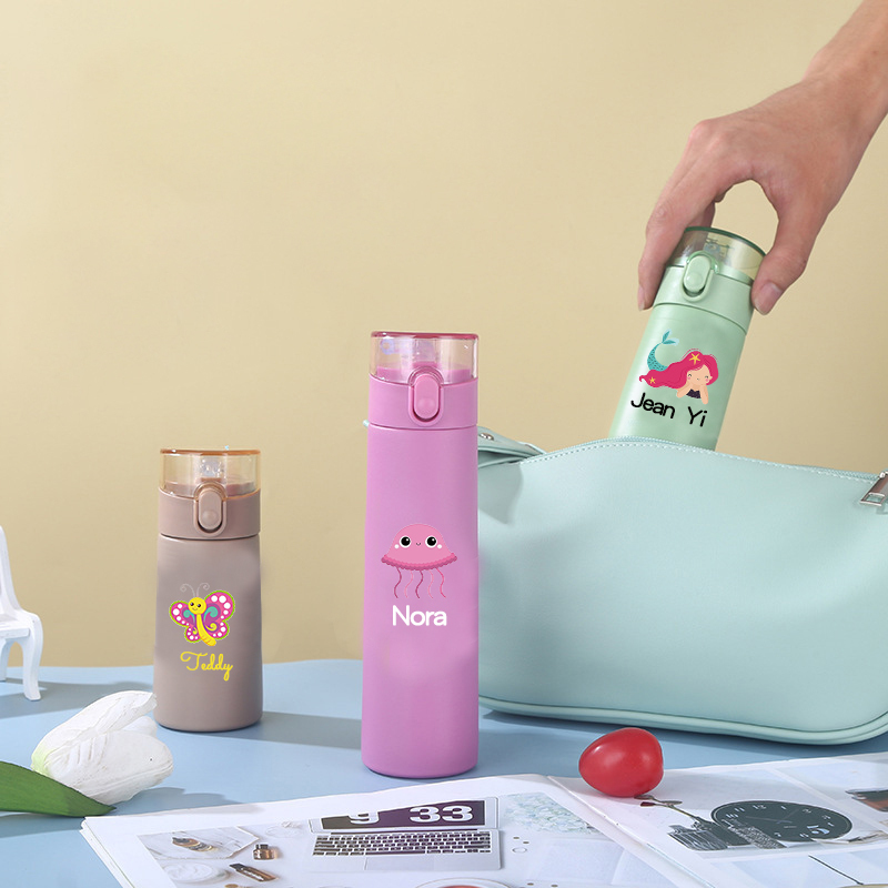 Personalised BPA Free 5oz/8oz Mini Pocket Water Bottles | YouBottle38