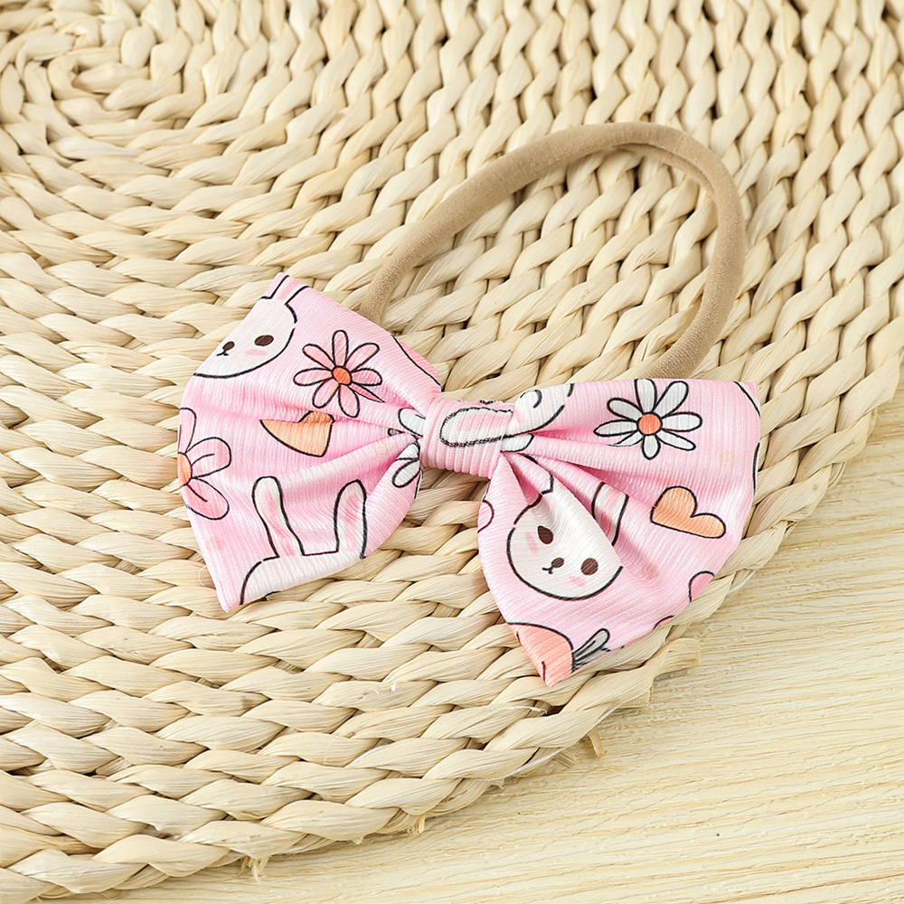 Personalised Baby Girls Easter Bunny Print Outfit Set | CWBaby186