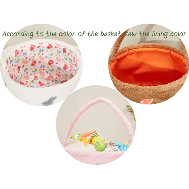 Personalized Name Easter Bunny Basket | CWEaster36