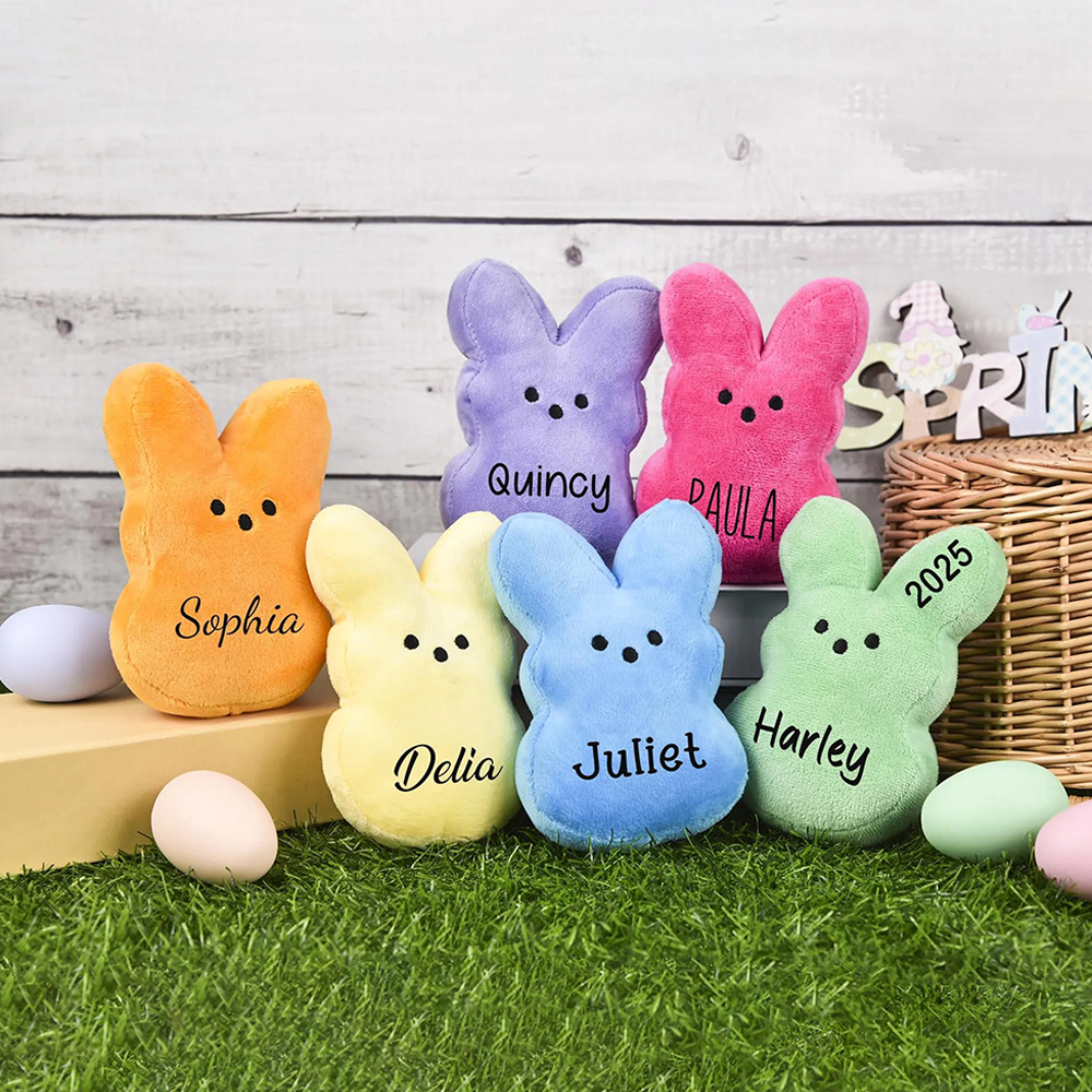Personalized Easter Bunny Plush Toy | CWEaster42