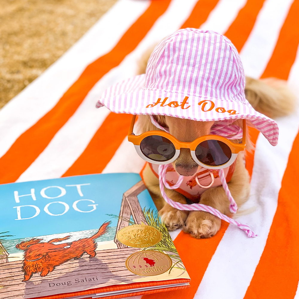 Personalized Embroidery Seersucker Sun Protection Hat | CWBeach161